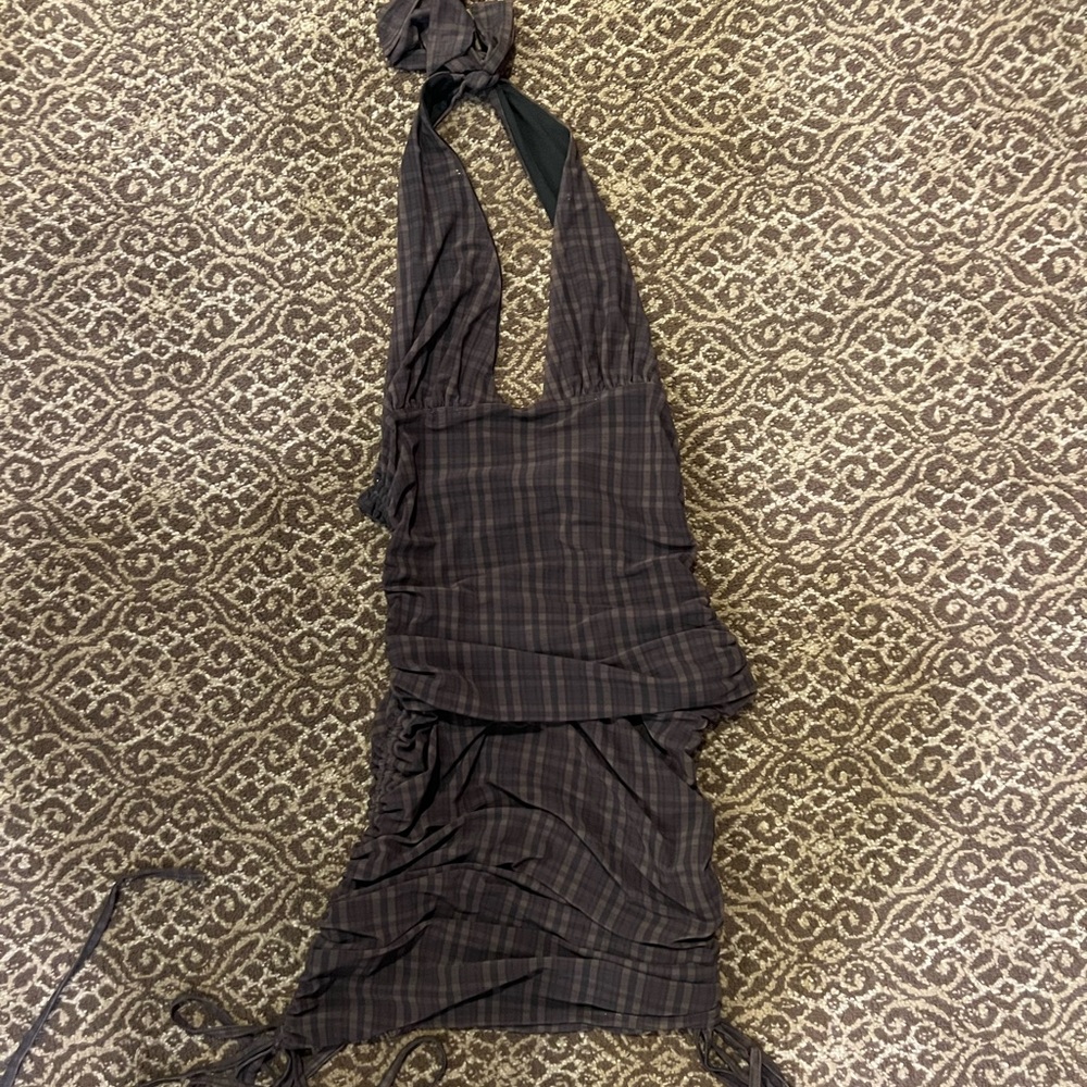 TigerMist brown body-con dress size small
